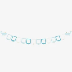 Discount Party Deco Blue Whale Photo Garland