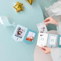 Discount Party Deco Blue Whale Photo Garland