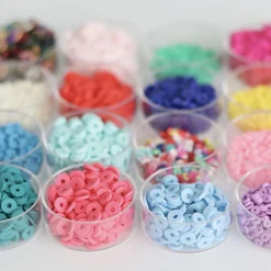 Shop La petite épicerie Box Of 6Mm Electric Blue Heishi Beads