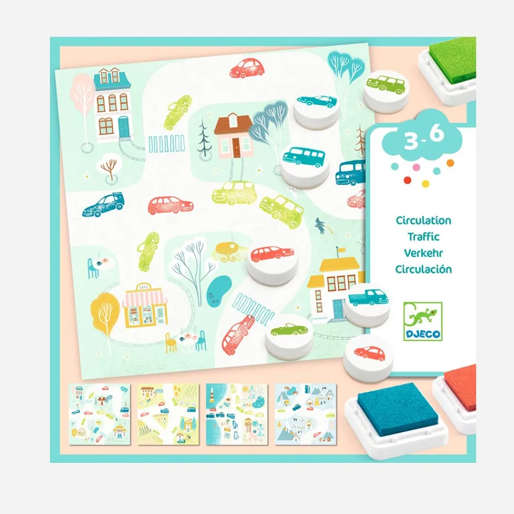 Flash Sale Djeco Buffer Activity: Vehicles