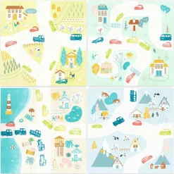 Flash Sale Djeco Buffer Activity: Vehicles