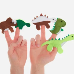 Sale Rico Design Buildable Felt Hand Puppet: Dinosaur