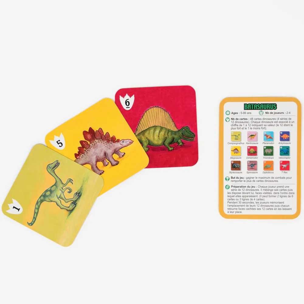 Flash Sale Djeco Card Game - Batasaurus