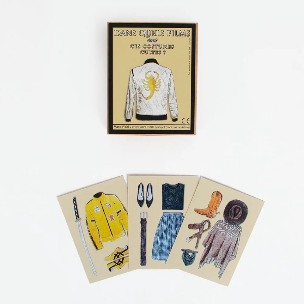 Clearance Marc Vidal Cards: In Which Films Are These Cult Costumes?