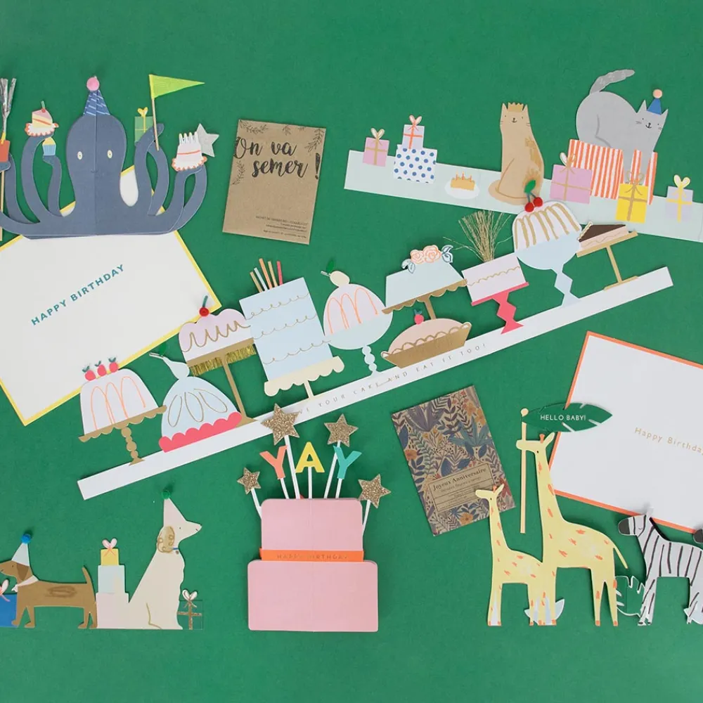 Best Meri Meri Cats Day Accordion Card