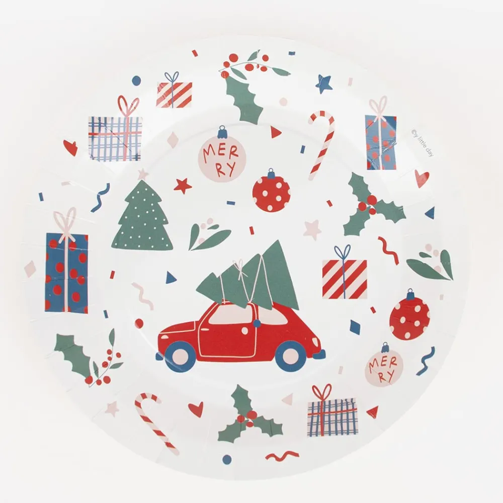 New My Little Day Christmas - 8 Christmas Plates