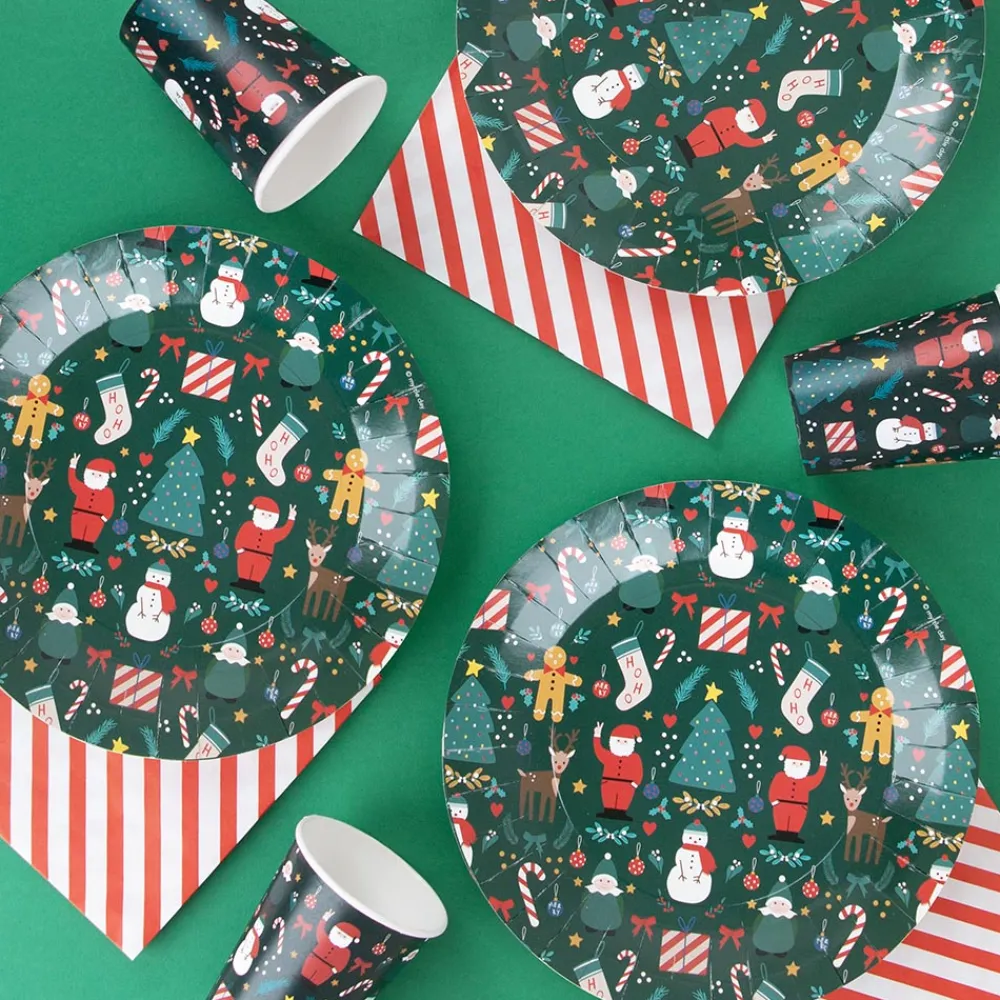 Flash Sale My Little Day Christmas - 8 Christmas Plates