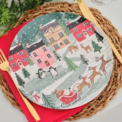 Fashion Ginger Ray Christmas - 8 Festive Christmas Plates
