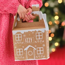Online Ginger Ray Christmas - 4 Gingerbread House Boxes