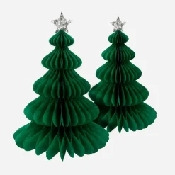 Cheap Meri Meri Christmas - 2 Large Honeycomb Christmas Trees
