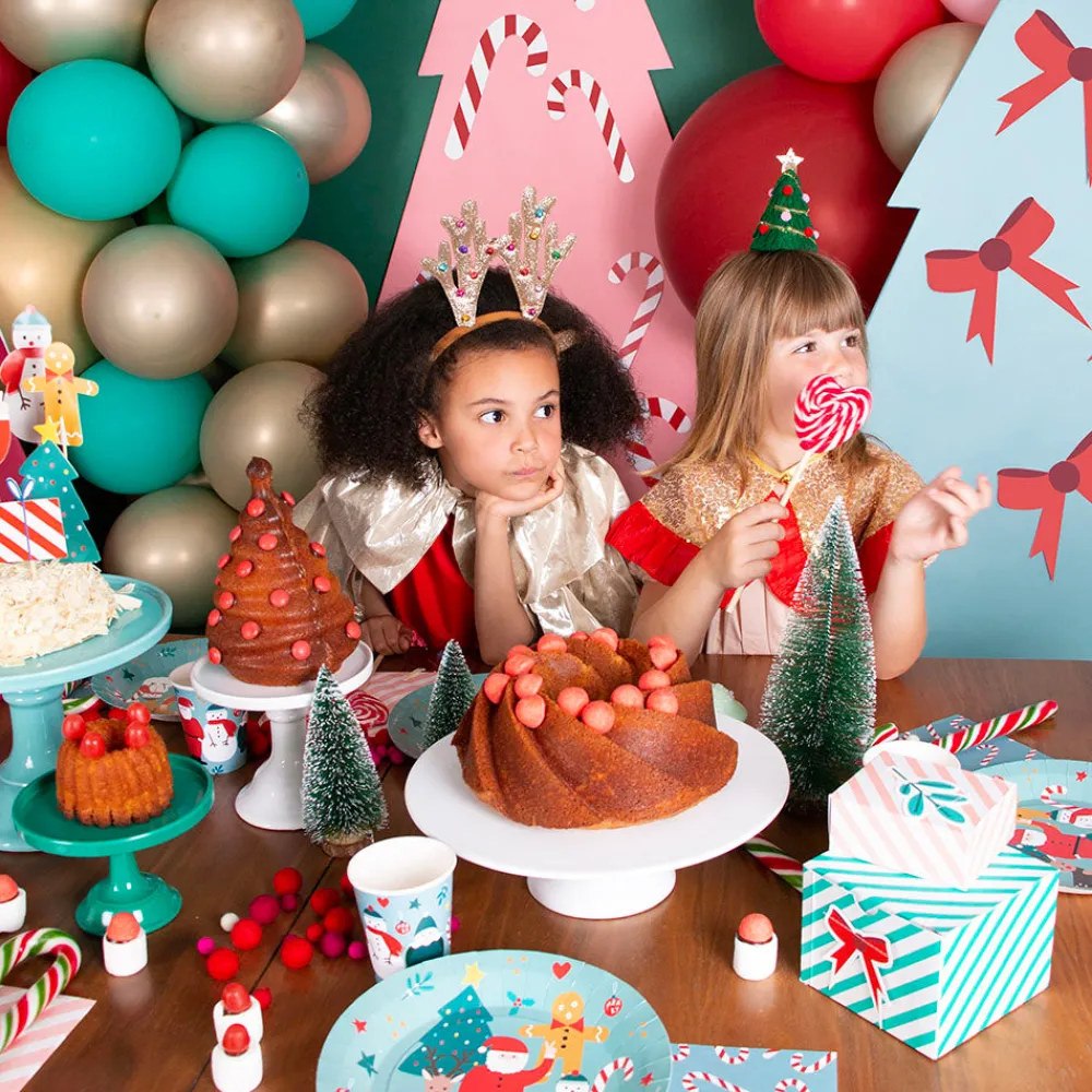 Fashion My Little Day Christmas - 8 Merry Christmas Plates