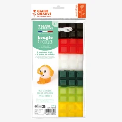 Hot Graine Créative Christmas - 6 Modeling Candle Plates