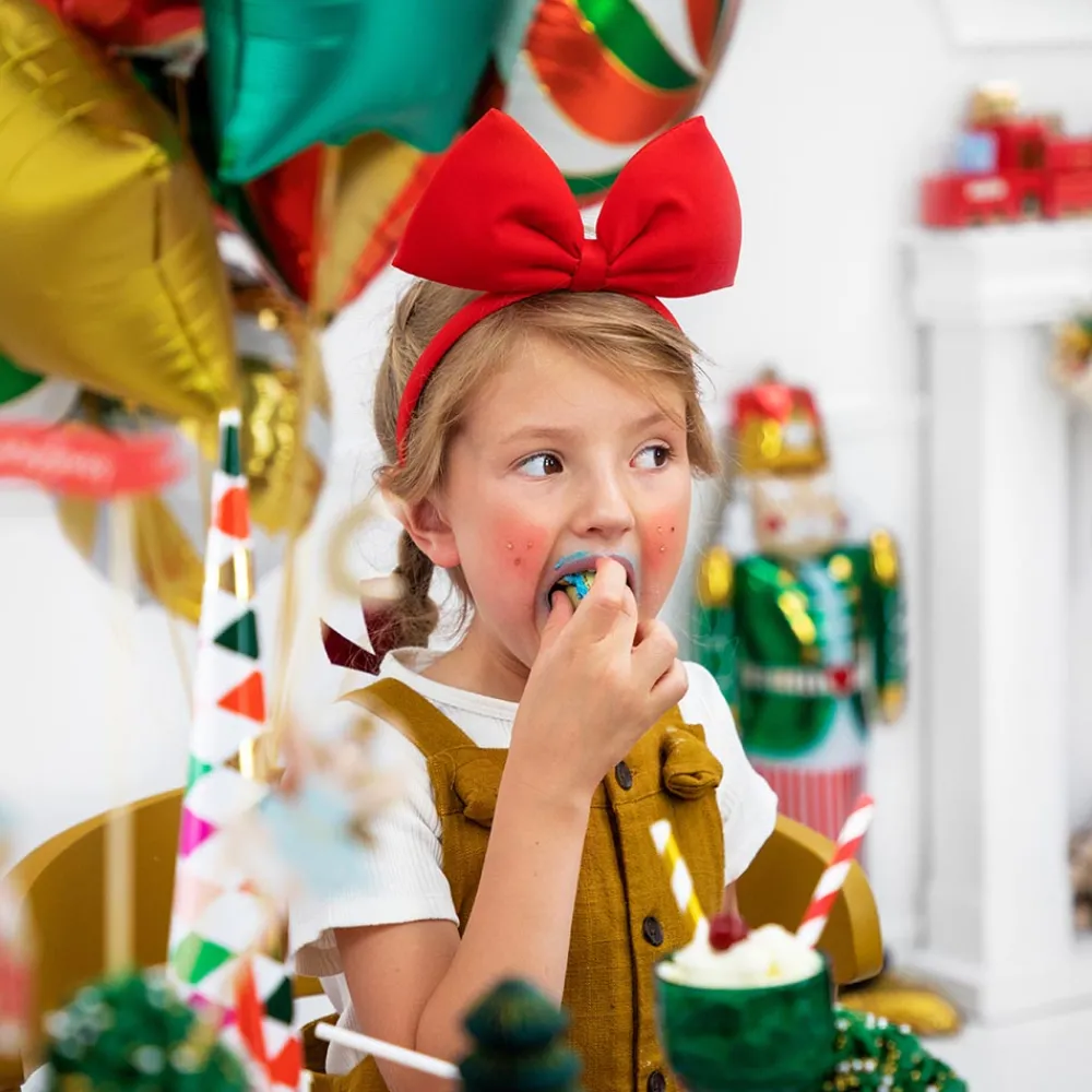 Best Sale Party Deco Christmas - 1 Red Bow Headband