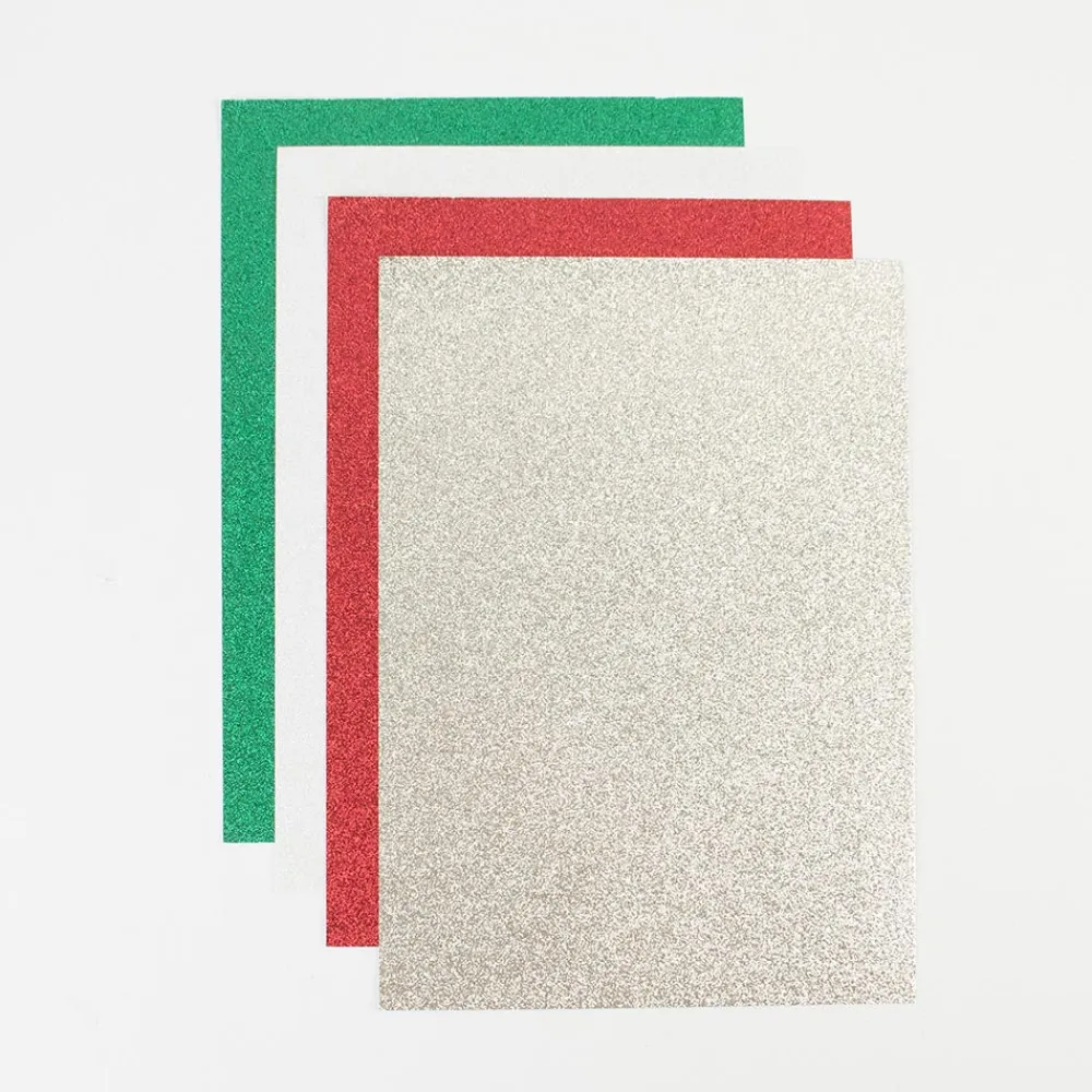 Outlet Rico Design Christmas - 10 Sheets Glitter Paper