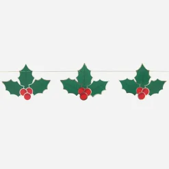 Outlet Party Pro Christmas - Christmas Holly Garland