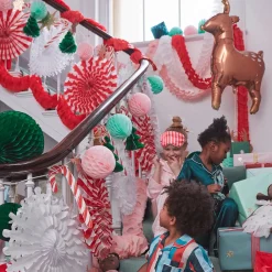 Clearance Meri Meri Christmas - Christmas Honeycomb Garland