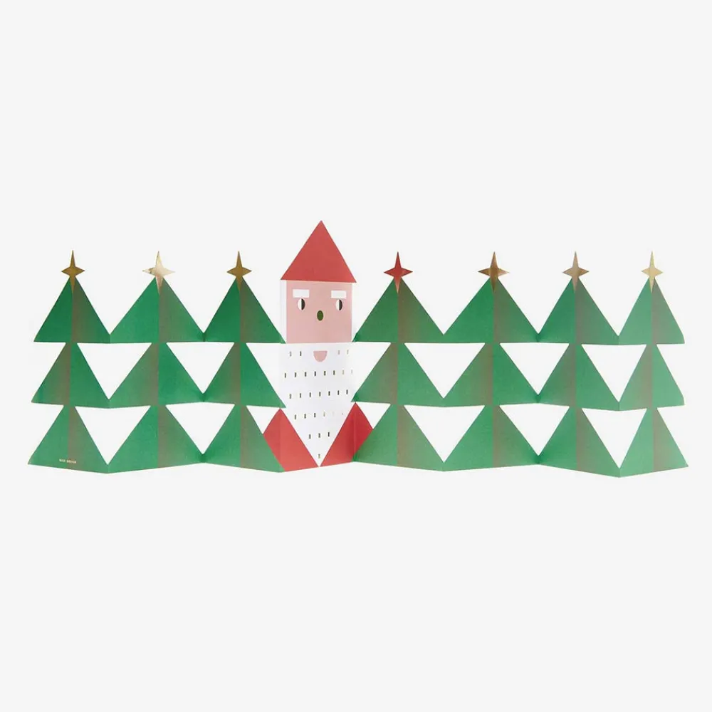 Discount Rico Design Christmas - Father Christmas Accordion Card