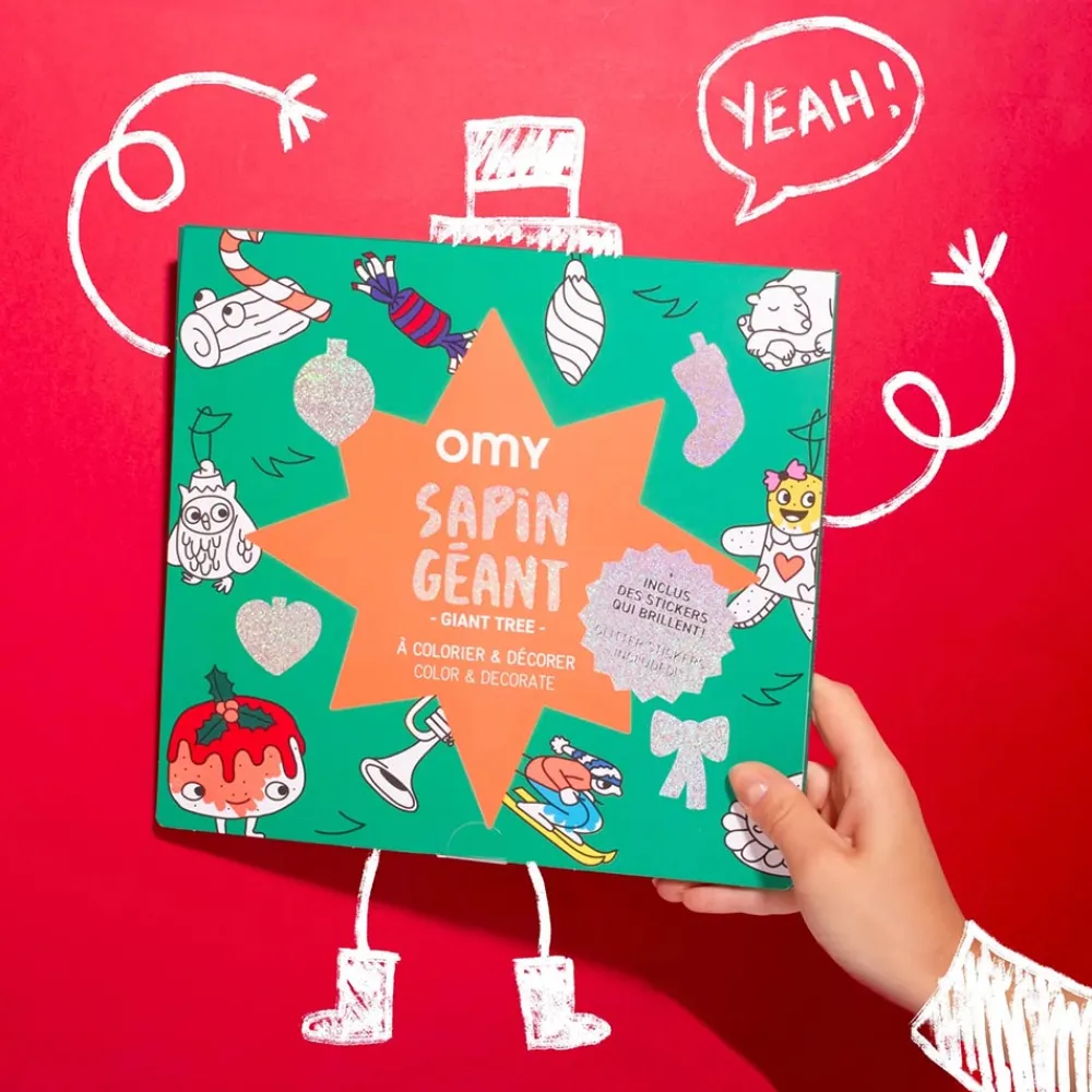 Cheap Omy Christmas - Giant Christmas Tree Poster To Color