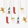 Online Party Deco Christmas - Gifts Tags Santa Claus