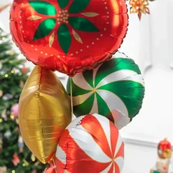 Flash Sale Party Deco Christmas - Green Candy Balloon