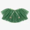 Fashion Mimi & Lula Christmas - Green Tulle Christmas Tree Cape