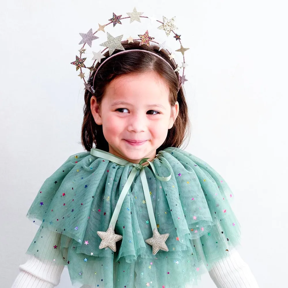 Fashion Mimi & Lula Christmas - Green Tulle Christmas Tree Cape