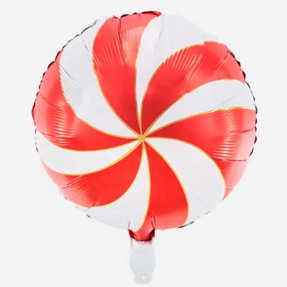 Best Sale Party Deco Christmas - Red Candy Balloon