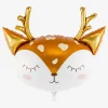 New Party Deco Christmas - Reindeer Head Balloon