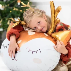New Party Deco Christmas - Reindeer Head Balloon