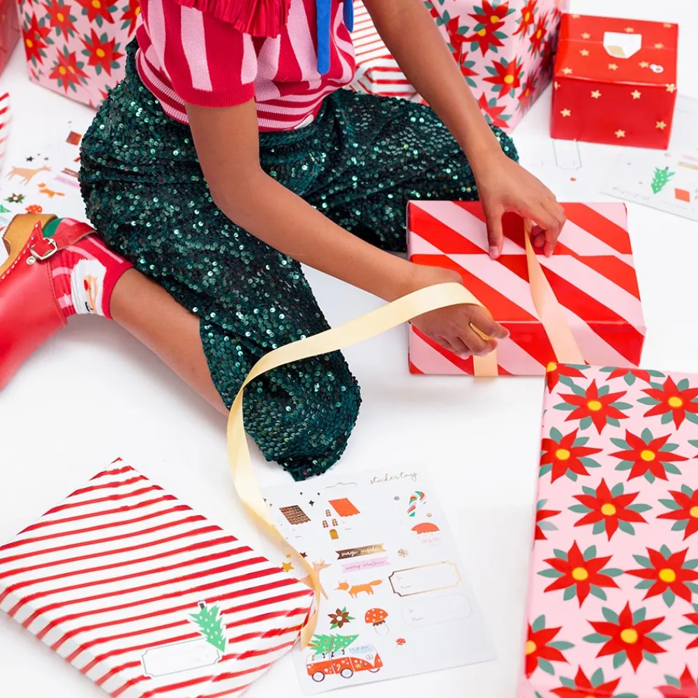 Shop Party Deco Christmas - Winter Forest Christmas Stickers