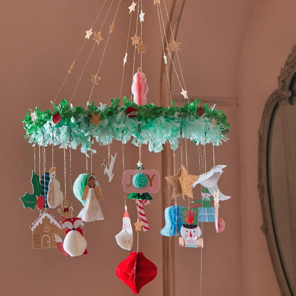 Best Sale Meri Meri Christmas Candlestick With Pretty Suspensions