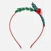Hot Party Deco Christmas Holly Headband