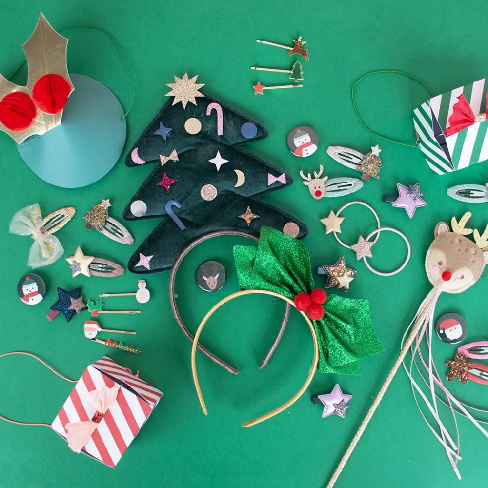 Fashion Mimi & Lula Christmas Tree Headband