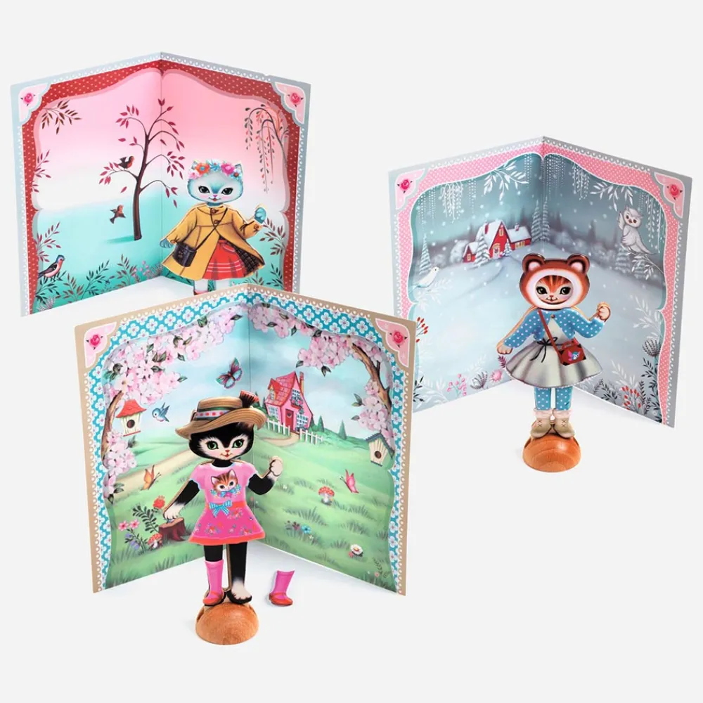 Outlet Djeco Collage Activity: Little Dressing