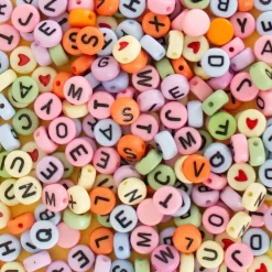 New Graine Créative Colorful Alphabet Beads