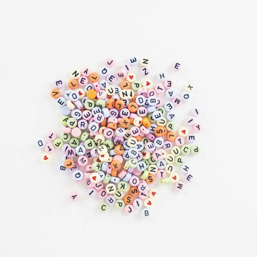 Fashion Graine Créative Colorful Alphabet Beads