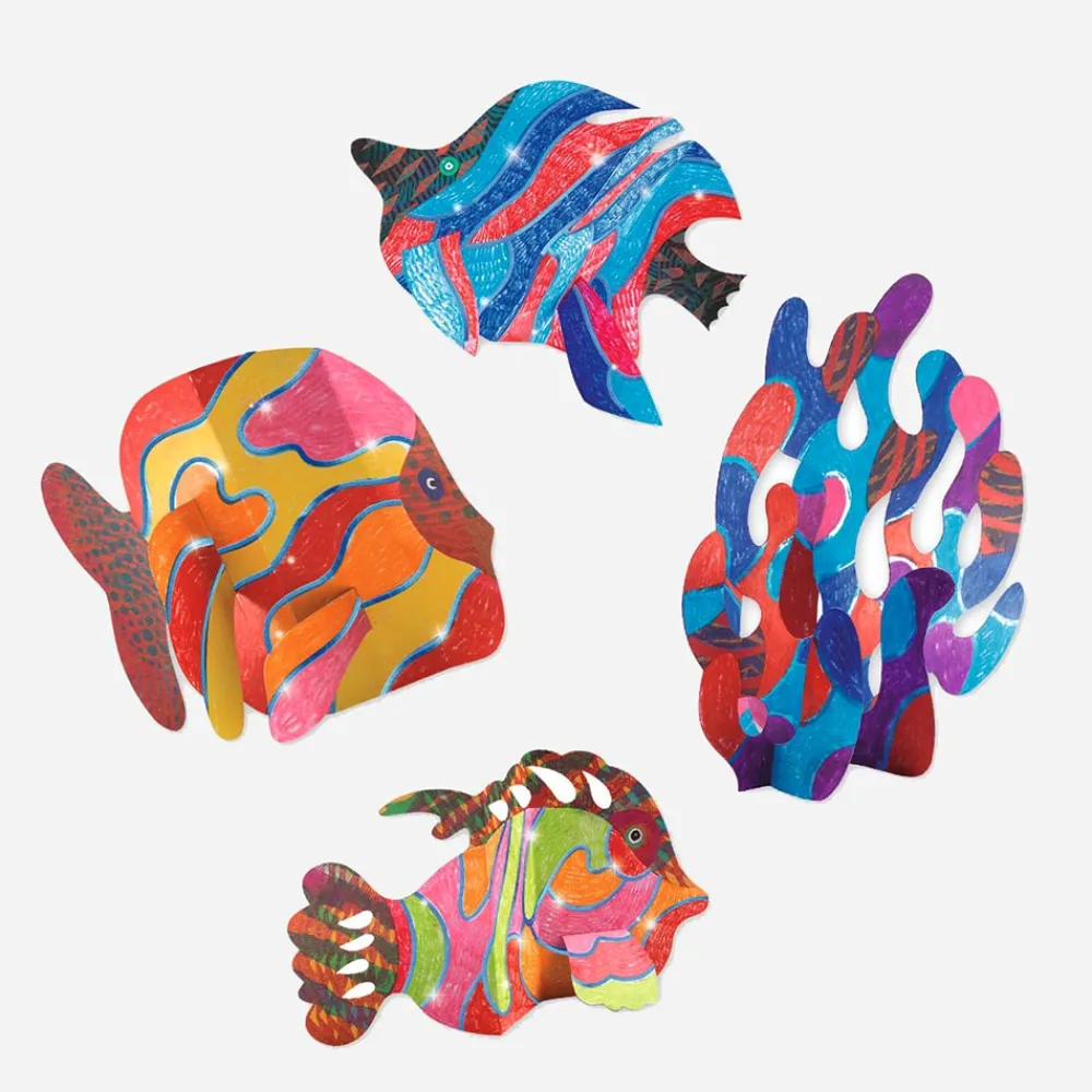 Best Djeco Coloring Activity: Fish