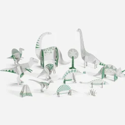 Hot Djeco Coloring And Assembly Activity: Dinosaurs