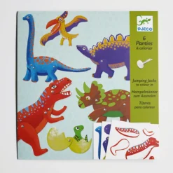Cheap Djeco Coloring Puppet Workshop - Dinosaur