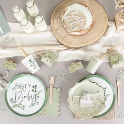 Shop Arty Fêtes Factory Cream Cotton Gauze Table Runner