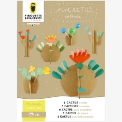 Store Pirouette Cacahouete Creative Leisure Kit: 6 Cacti To Create