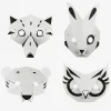 Best Sale Pirouette Cacahouete Creative Leisure Kit: 4 Forest Animal Masks To Make And Color