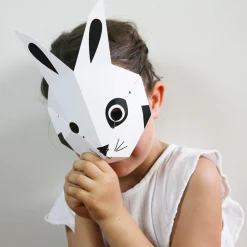 Best Sale Pirouette Cacahouete Creative Leisure Kit: 4 Forest Animal Masks To Make And Color