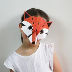 Best Sale Pirouette Cacahouete Creative Leisure Kit: 4 Forest Animal Masks To Make And Color
