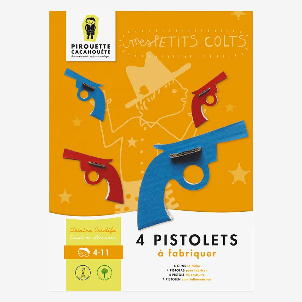 Online Pirouette Cacahouete Creative Leisure Kit: 4 Guns To Make