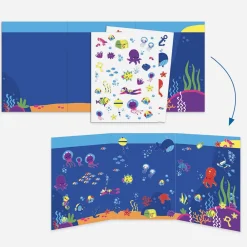 Cheap Djeco Cutting And Gluing Activity: Marine Animals