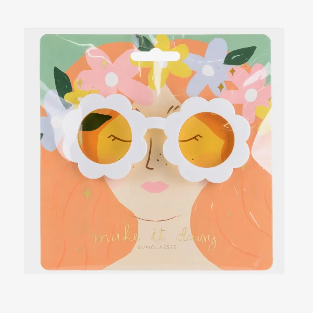 Online Party Deco Daisy Glasses