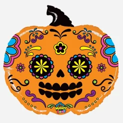 Cheap Grabo Balloons Dia De Los Muertos Halloween Pumpkin Balloon