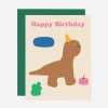 Sale Wrap Dino Happy Birthday Birthday Card