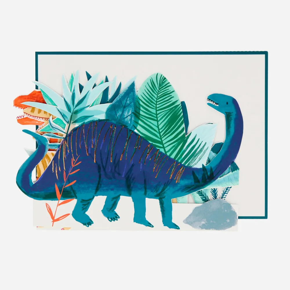 Fashion Meri Meri Dinosaur Accordion Card